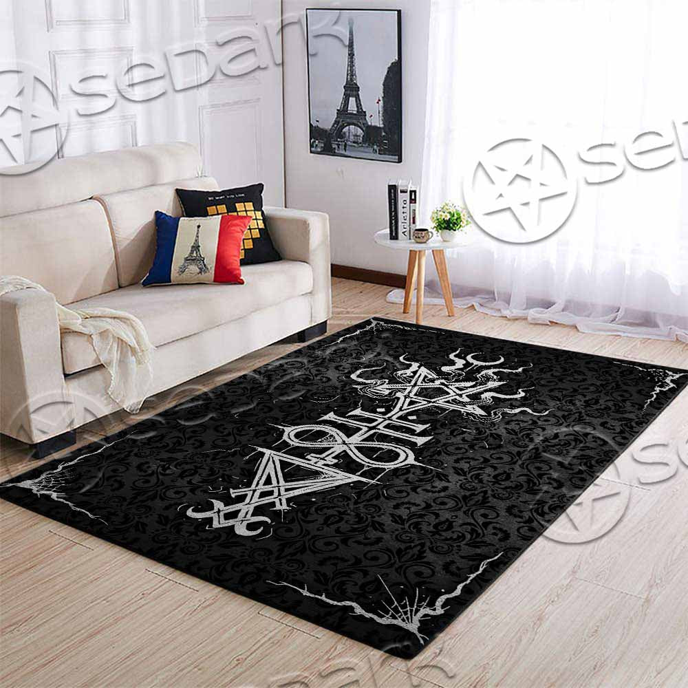 Satanic Symbols SED-1160 Area Rug