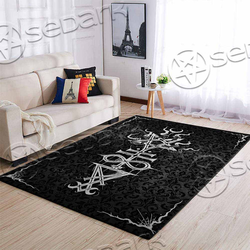 Satanic Symbols SED-1160 Area Rug