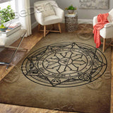Gothic The Key of Solomon SED-1161 Area Rug