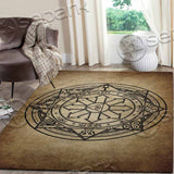 Gothic The Key of Solomon SED-1161 Area Rug