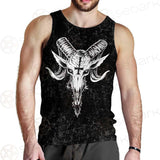 Satanic Goat Head SED-238A Men Tank-tops