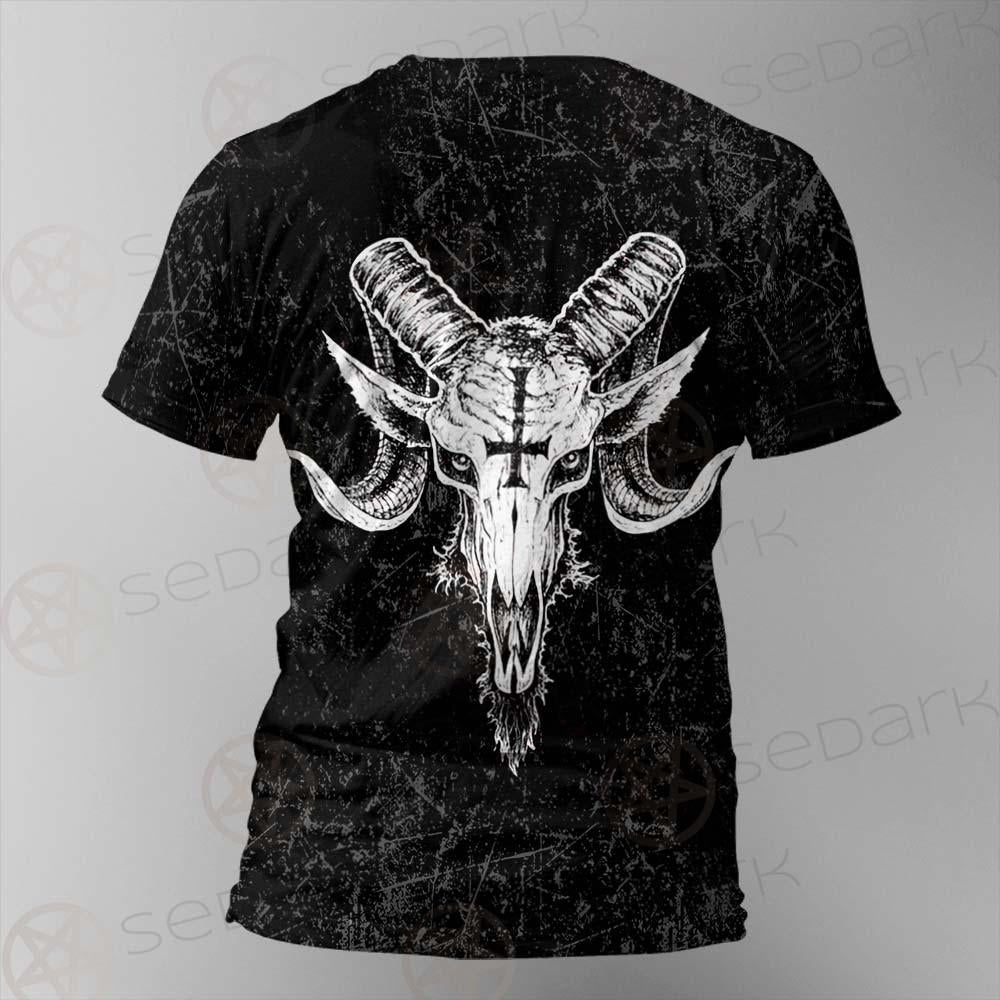 Satanic Goat Head SED-238A Unisex T-shirt