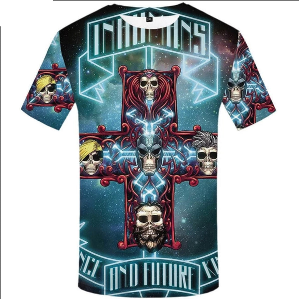 Gothic Punk Tees Men