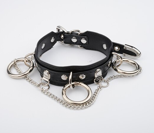 Gothic Silver Color Choker