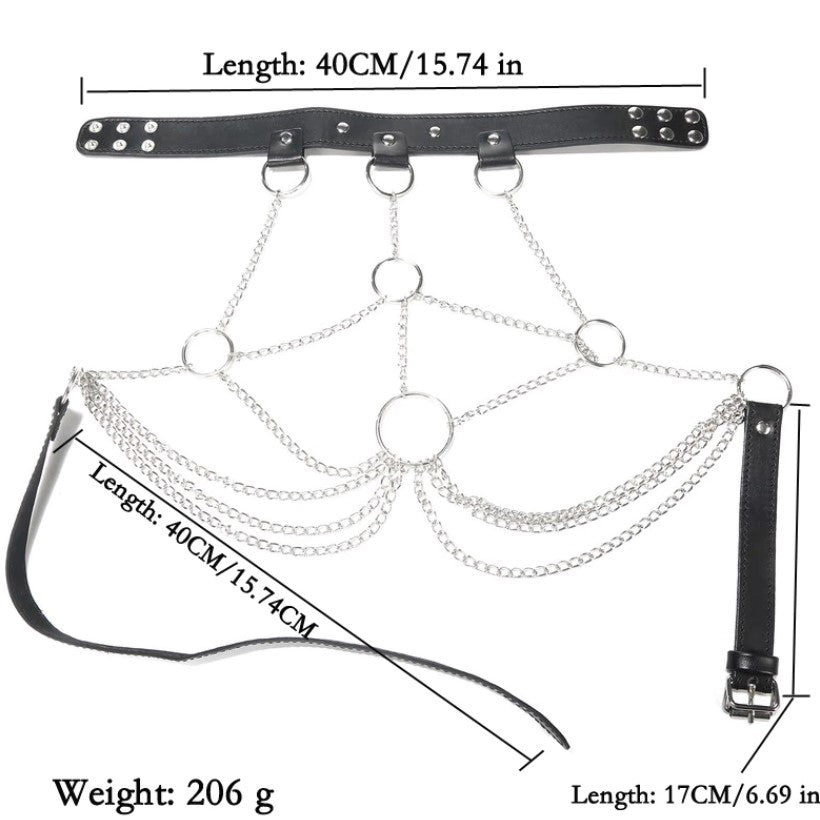 Straps Punk Suspender Top