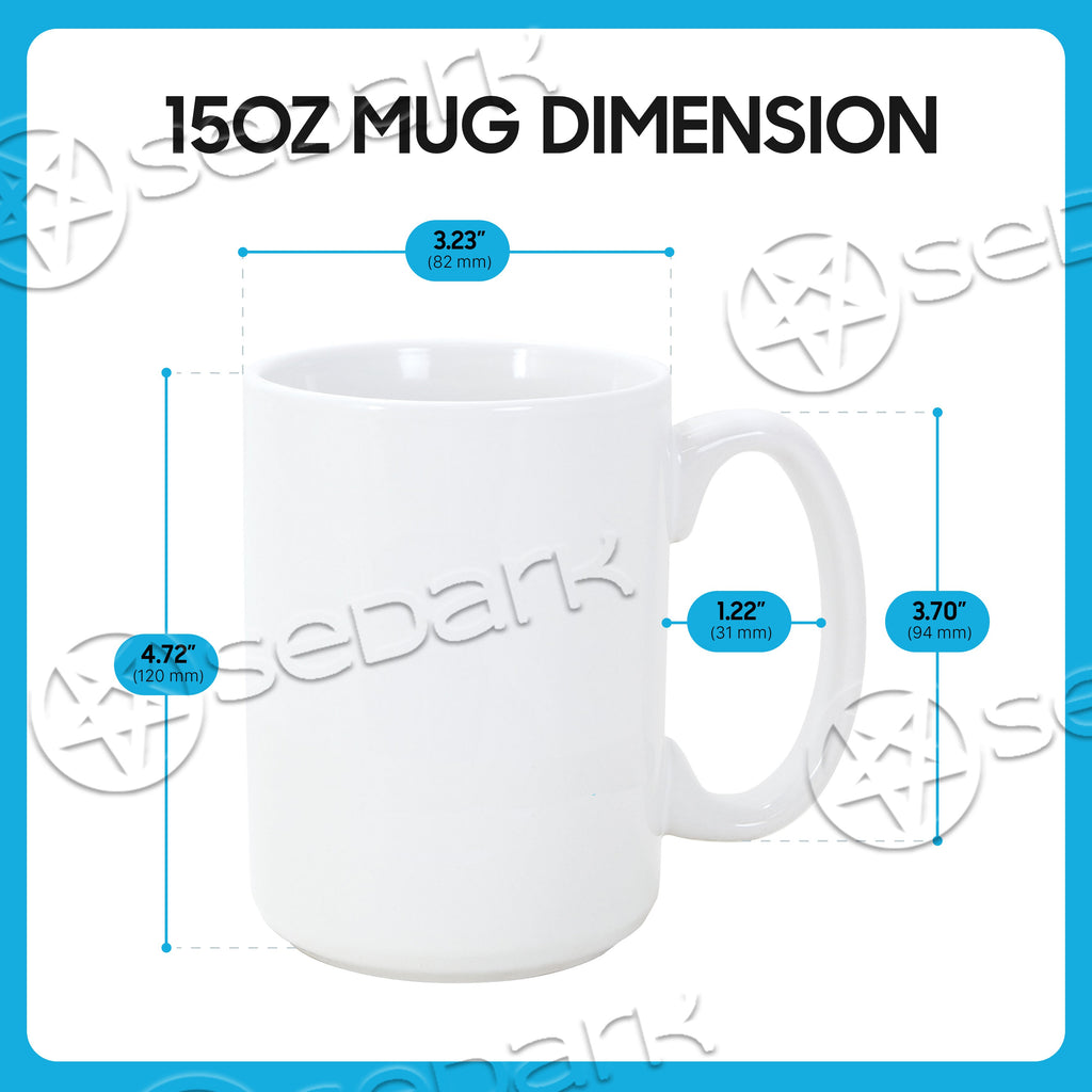 Goat Ram Skulls Pentagram Crescent Moon Mug TET-9999