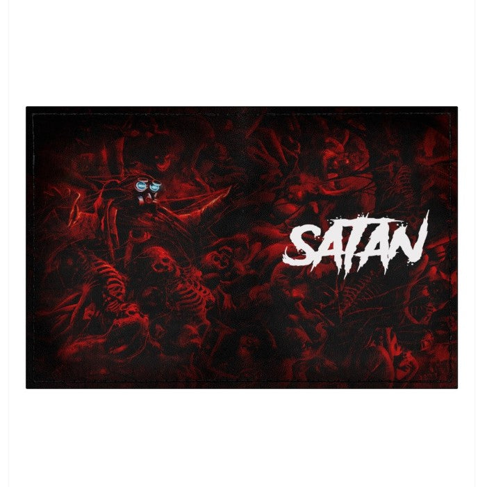 SATAN 2 LEATHER NOTEBOOK - PASSPORT HOLDER - WALLET