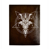 666 SINNER LEATHER NOTEBOOK - PASSPORT HOLDER - WALLET