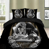 Skull Girl Bed set