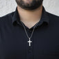 To My Future Husband - Faith - Love Stainless Cross Necklace with Ball Chain