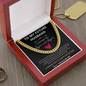 To My Future Husband - I Choose You Again and Again Cuban Link Chain Necklace