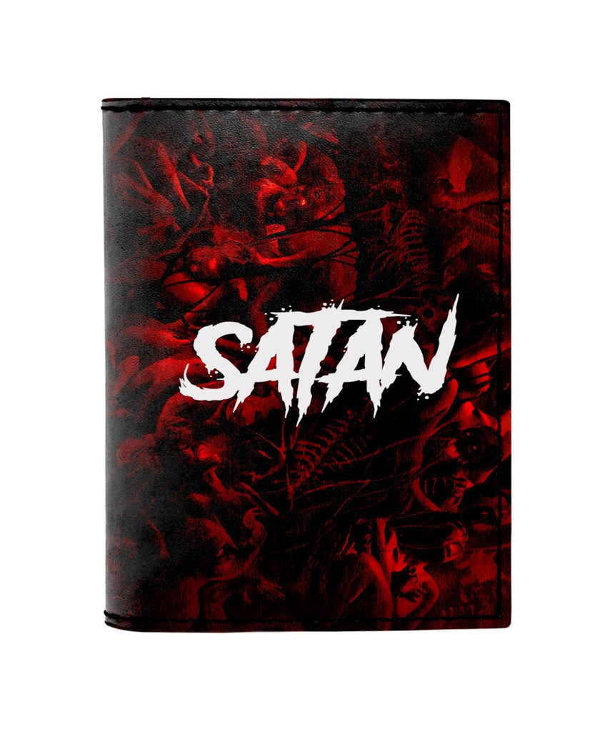 SATAN 2 LEATHER NOTEBOOK - PASSPORT HOLDER - WALLET