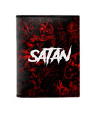 SATAN 2 LEATHER NOTEBOOK - PASSPORT HOLDER - WALLET