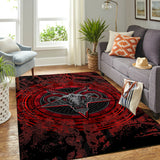 Satanic Brimstone Area Rug