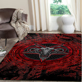 Satanic Brimstone Area Rug