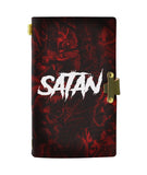 SATAN 2 LEATHER NOTEBOOK - PASSPORT HOLDER - WALLET