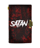 SATAN 2 LEATHER NOTEBOOK - PASSPORT HOLDER - WALLET