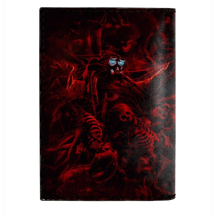 SATAN 2 LEATHER NOTEBOOK - PASSPORT HOLDER - WALLET