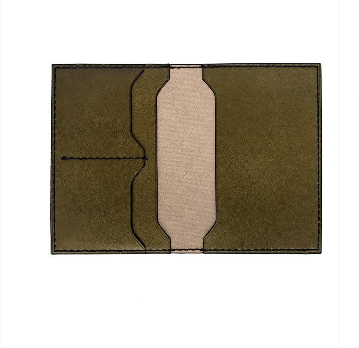 BAPHOMET LEATHER NOTEBOOK - PASSPORT HOLDER - WALLET