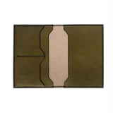 SATANIC 5 LETTERS LEATHER NOTEBOOK - PASSPORT HOLDER - WALLET