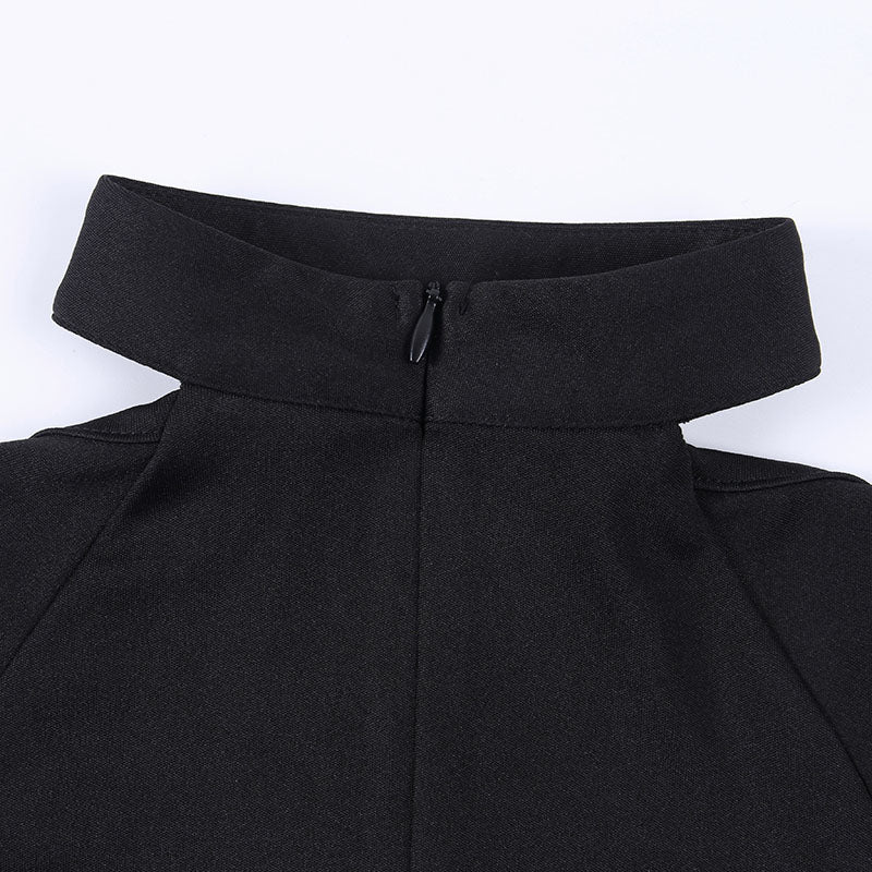 Dress Hollow Out Star Halter