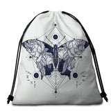 Gothic Moon Galaxy Picnic Mat