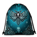 Gothic Moon Galaxy Picnic Mat