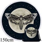 Gothic Moon Galaxy Picnic Mat