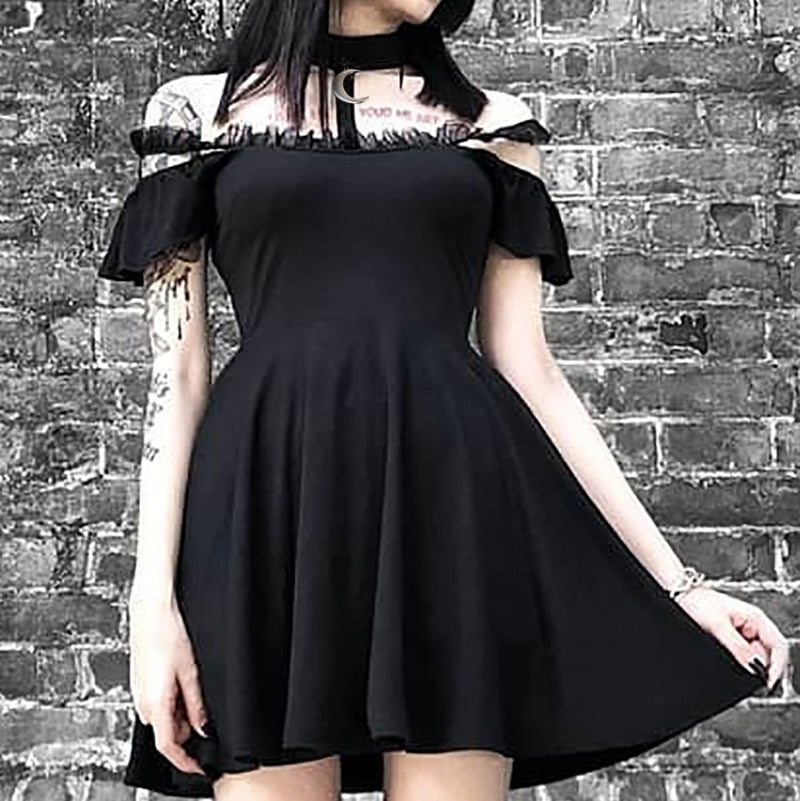 Gothic Moon Hater Dress
