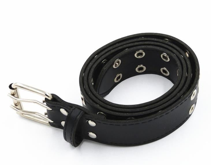 Punk Streetwear Double Holes Adjustable Belts
