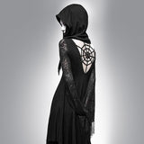 Spider Hollow Out Lace Dress