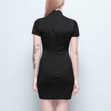 Gothic Elegant Black Dress