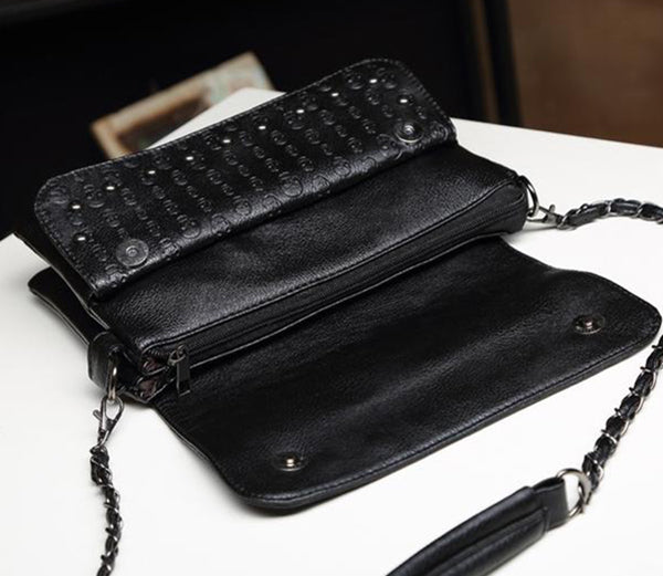 Skull Leather Luxury Shoulder Bag