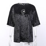 Gothic Vintage Black T-shirts