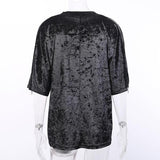 Gothic Vintage Black T-shirts
