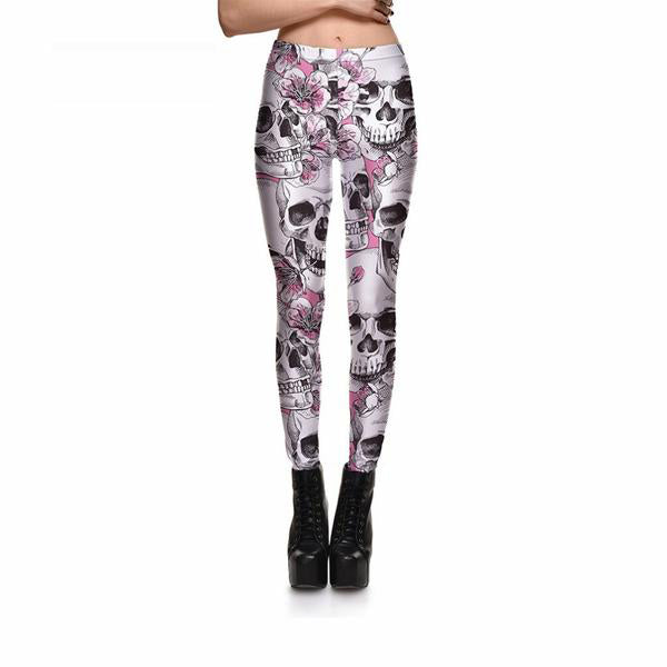 Leggings New Arrival Women's Skull&Peach