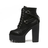 Ultra High Heel Gladiator Boot