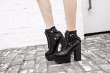 Ultra High Heel Gladiator Boot