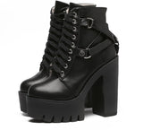 Ultra High Heel Gladiator Boot