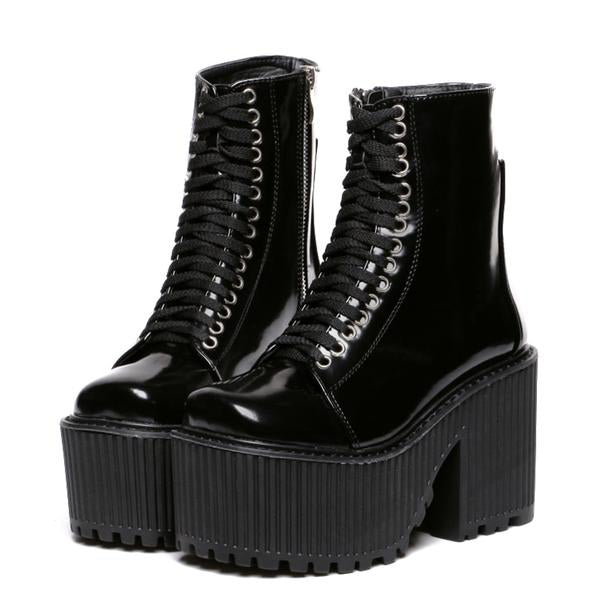 Shoes Punk Gothic Style