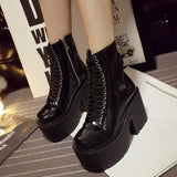 Shoes Punk Gothic Style
