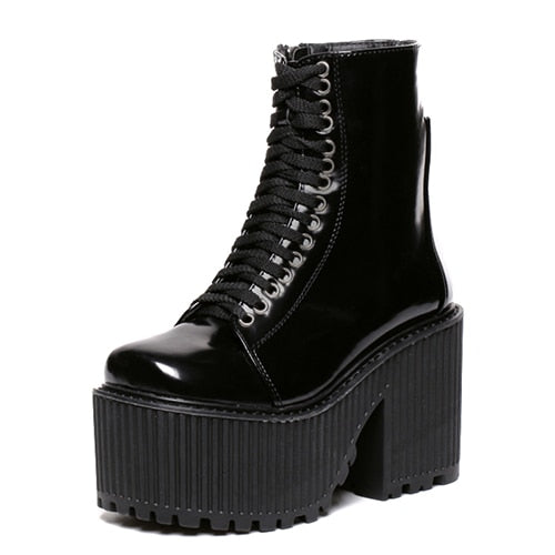 Shoes Punk Gothic Style