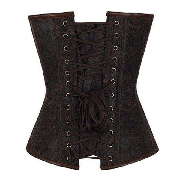 Vintage Steel Boned Corset Steampunk