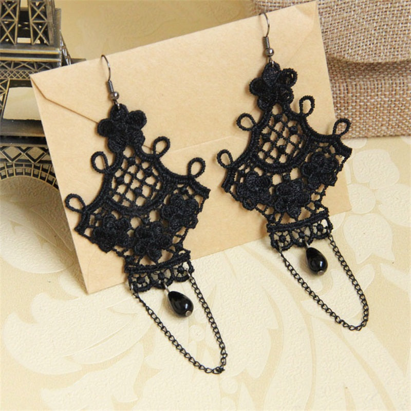 Handmade Earrings Tassel Design