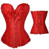 Waist slimming Corset Lace Up Sexy Boned