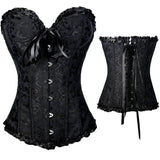 Waist slimming Corset Lace Up Sexy Boned