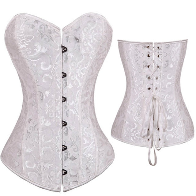 Waist slimming Corset Lace Up Sexy Boned