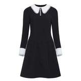 Long Sleeve Dark Dress