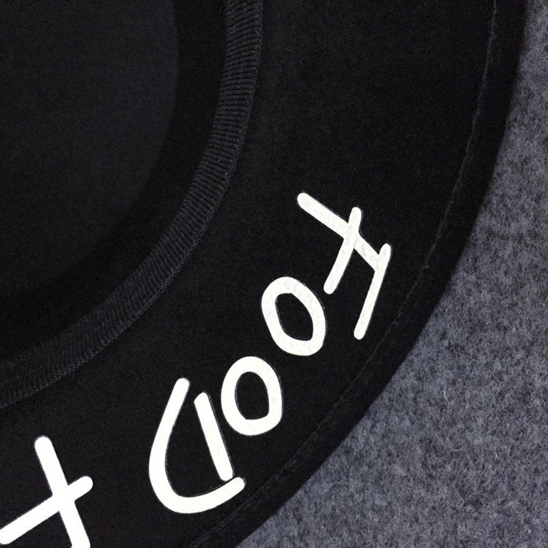 Gothic Wool Hat Unisex