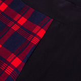 Sexy Red Plaid Pentagram Leggings